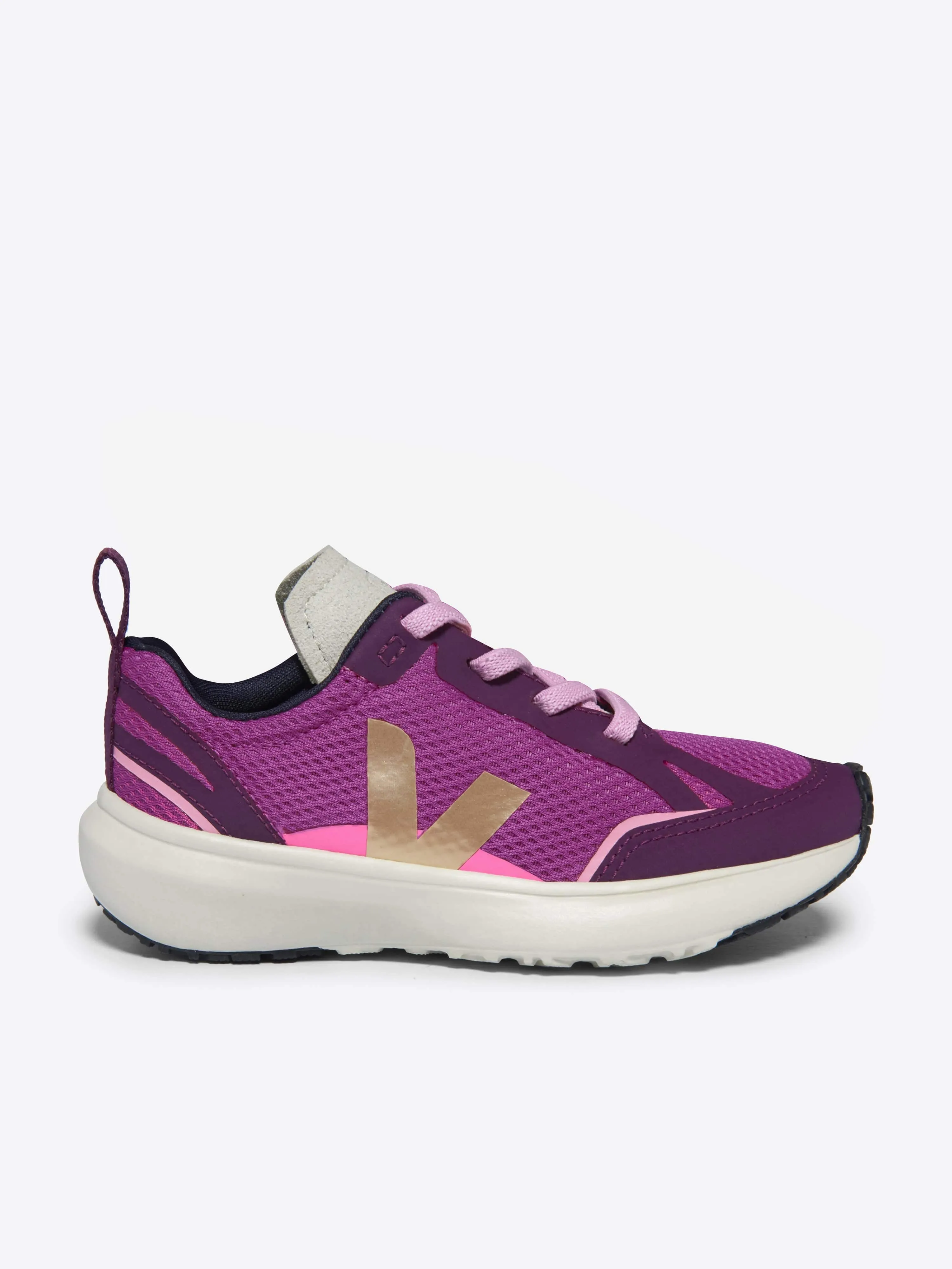 Chaussures de sport Alveomesh Canary pour enfants en violet