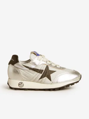 Chaussures de Marathon pour Enfants en Argent