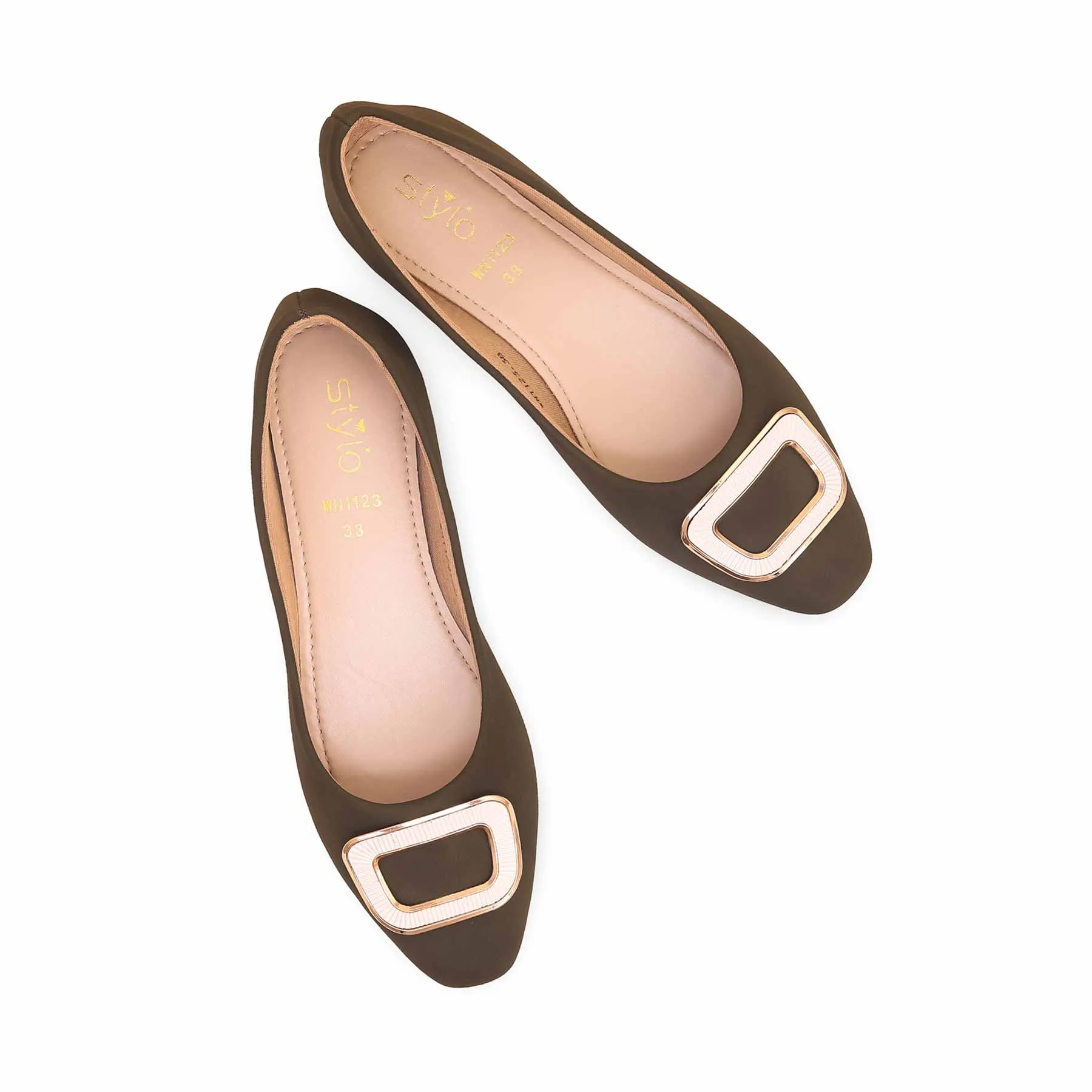Escarpins Olive pour Femme WN1123
