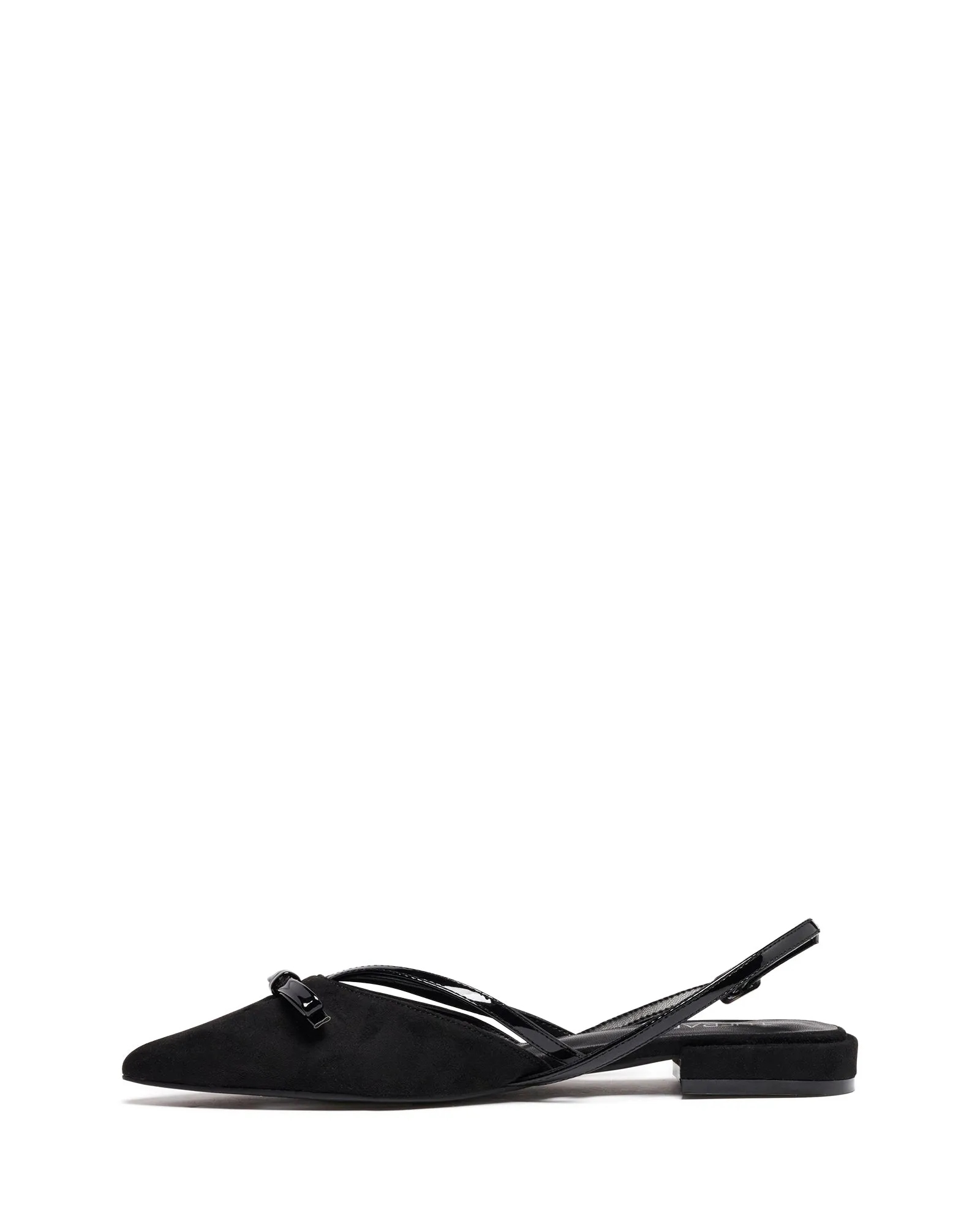 Lalaa Flat Point en Suède Noir