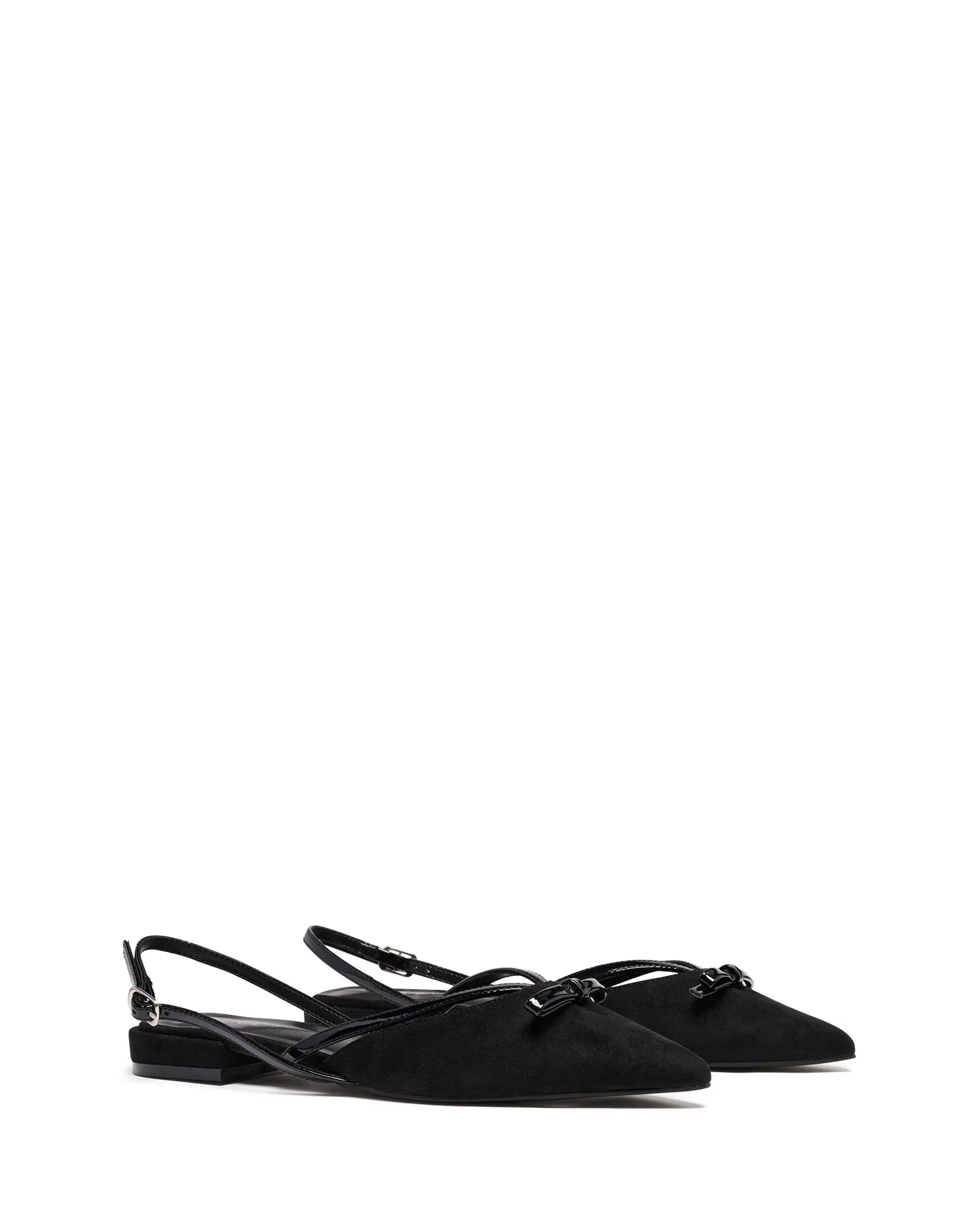 Lalaa Flat Point en Suède Noir