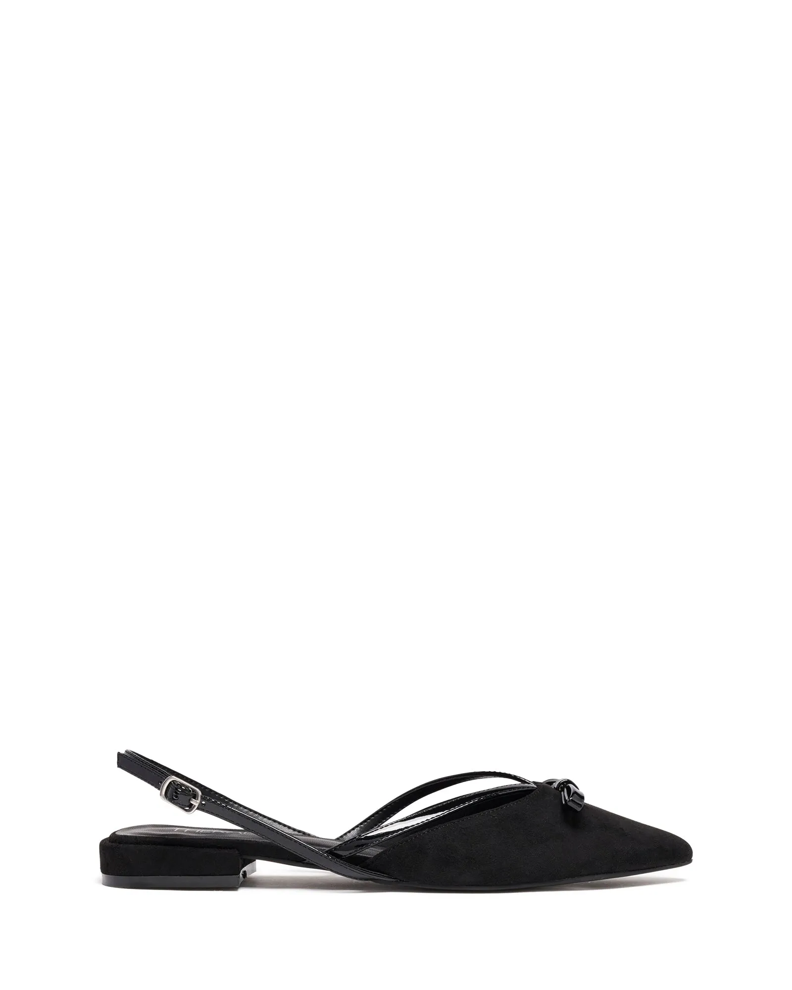 Lalaa Flat Point en Suède Noir