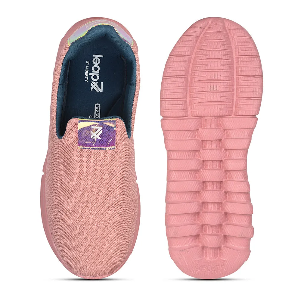 Chaussures décontractées sans lacets Liberty Leap7x pour femmes - Modèle EMMA-1 Pêche