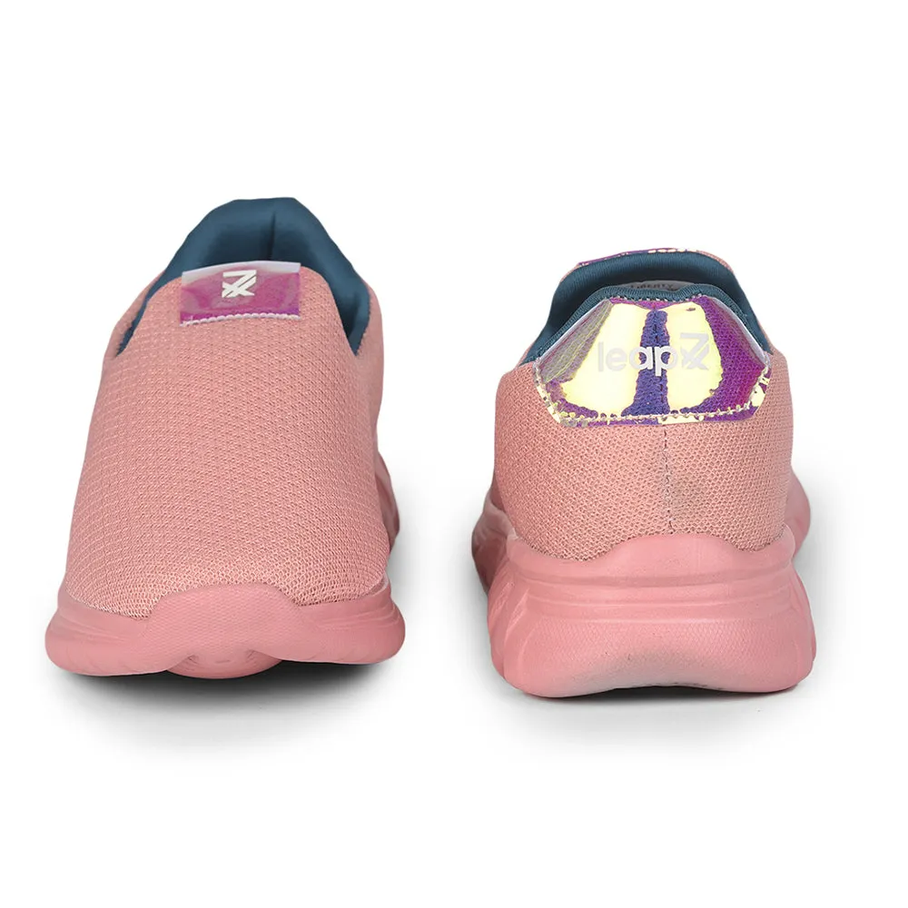 Chaussures décontractées sans lacets Liberty Leap7x pour femmes - Modèle EMMA-1 Pêche