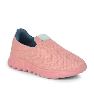 Chaussures décontractées sans lacets Liberty Leap7x pour femmes - Modèle EMMA-1 Pêche