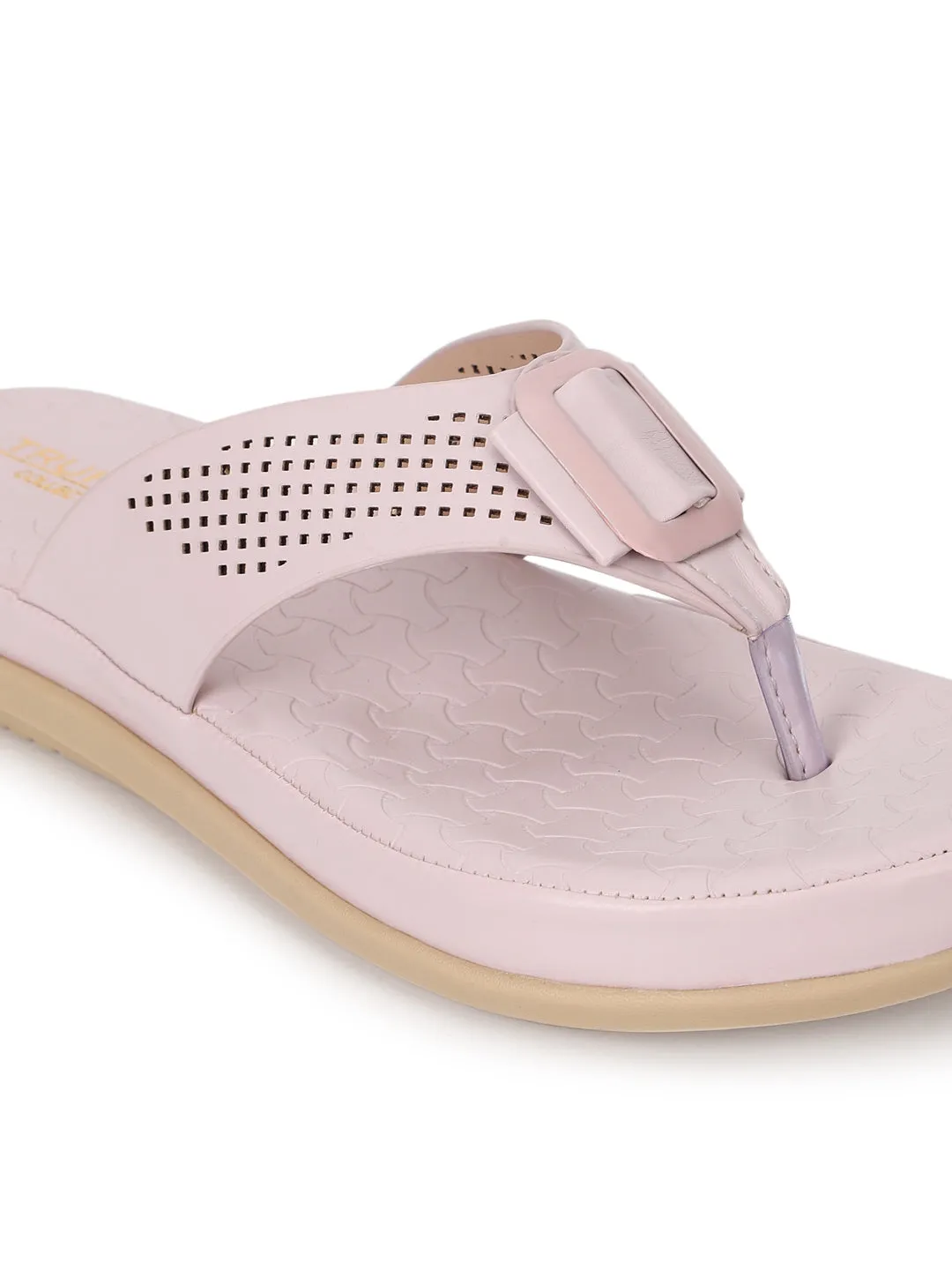 Ballerines en PU Lilas à Enfiler (TC-ST-015-LIL)