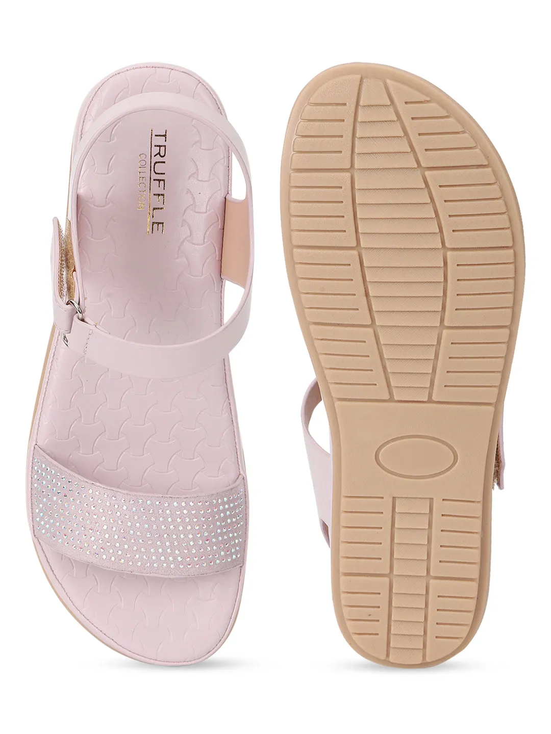 Sandale Lilac PU à enfiler (TC-ST-016-LIL)