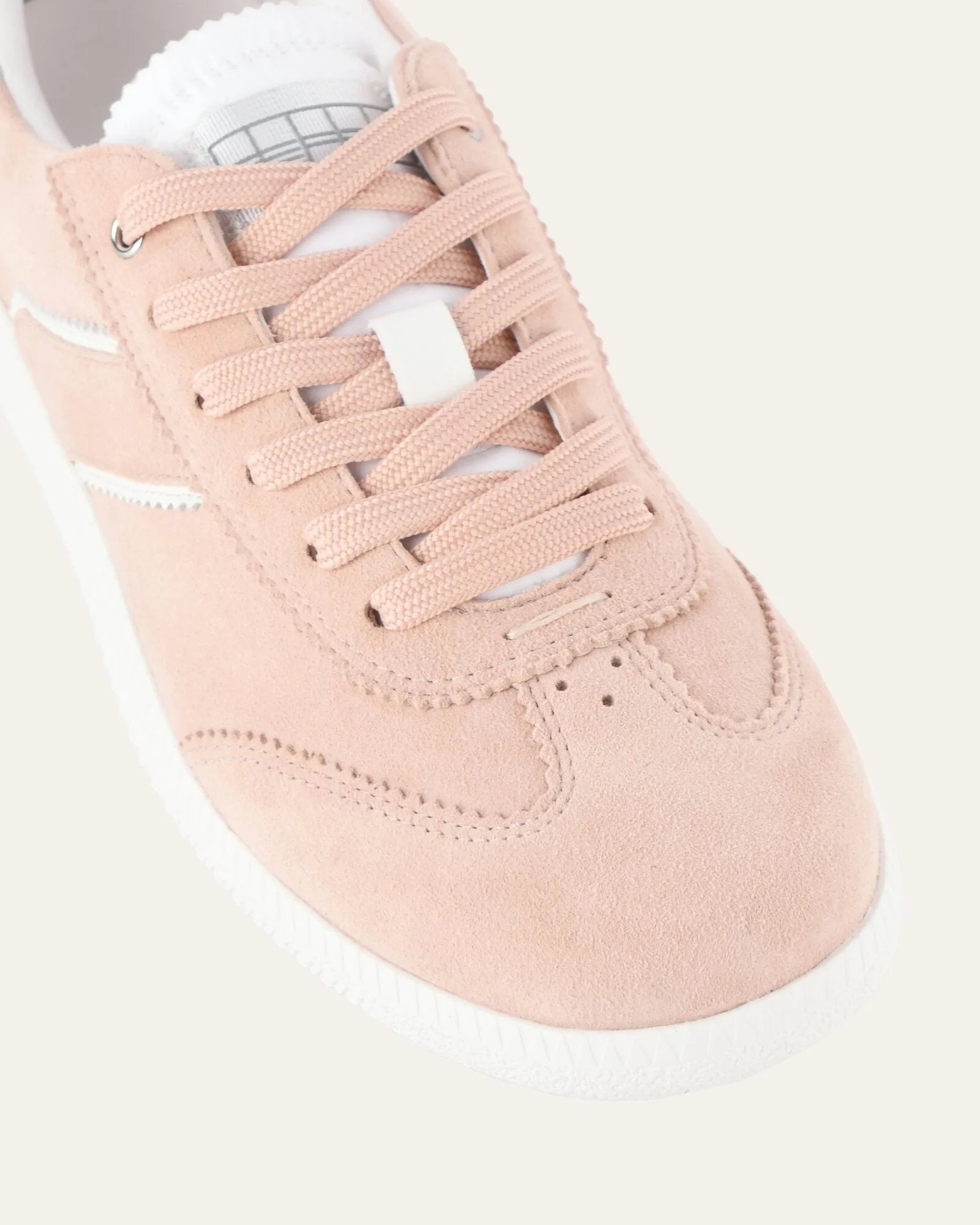 LOLA SNEAKERS ROSE SUÈDE ROSE