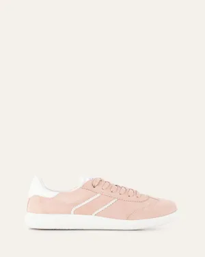 LOLA SNEAKERS ROSE SUÈDE ROSE