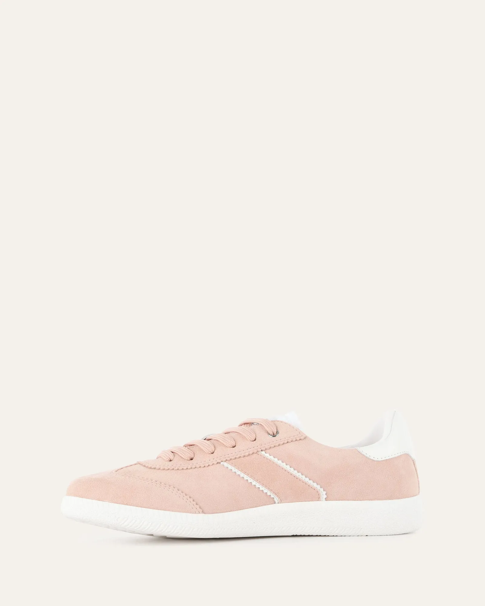 LOLA SNEAKERS ROSE SUÈDE ROSE