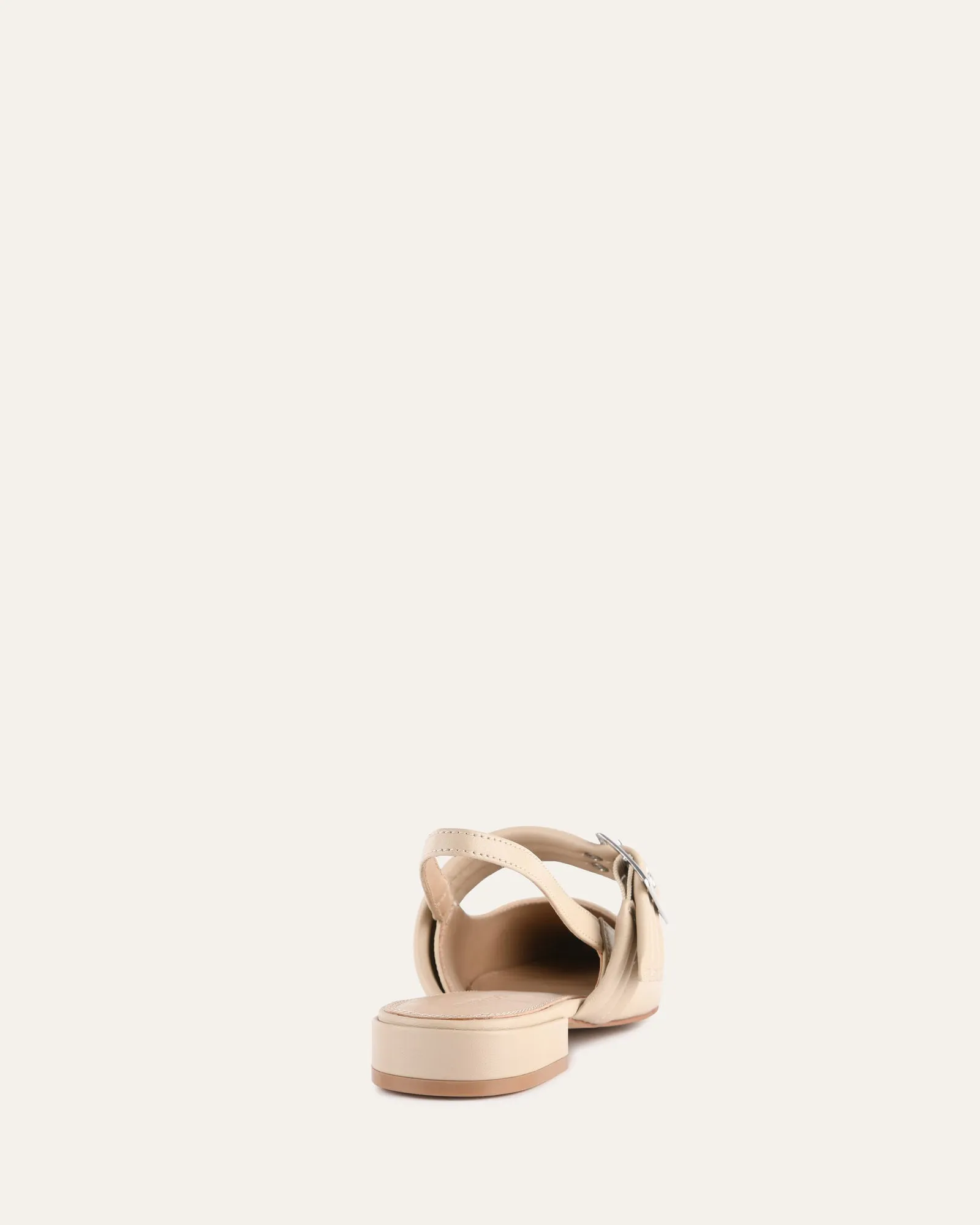 LONDON CASUAL FLATS SAND CUIR
