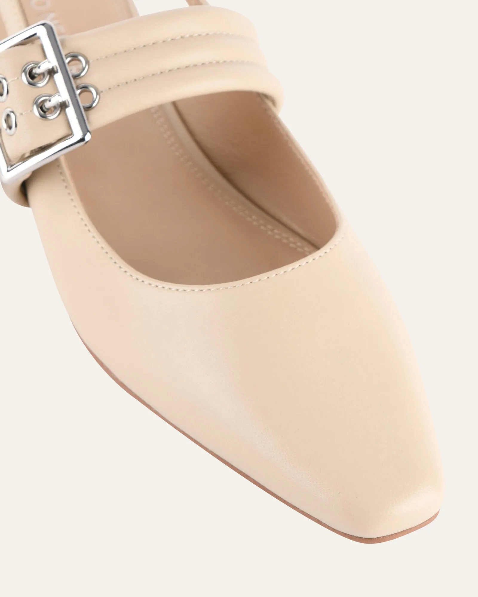 LONDON CASUAL FLATS SAND CUIR