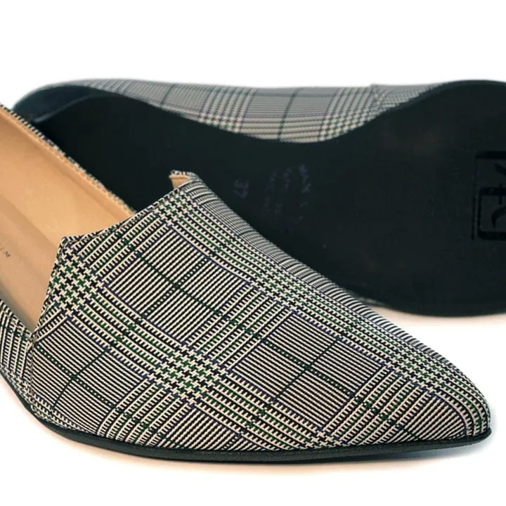 Escarpins à talons en simili daim vegan pour femme Lorena P.Galles | Noir