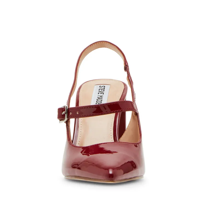 Maegan Sandal WINE PATENT