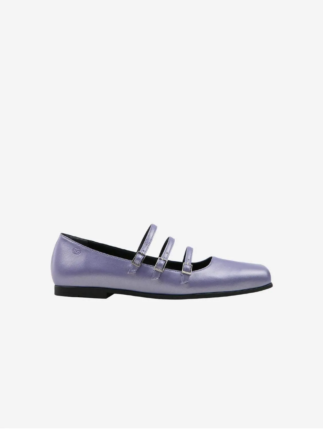 Maria II Pompes Véganes en Cuir de Pomme | Lilas