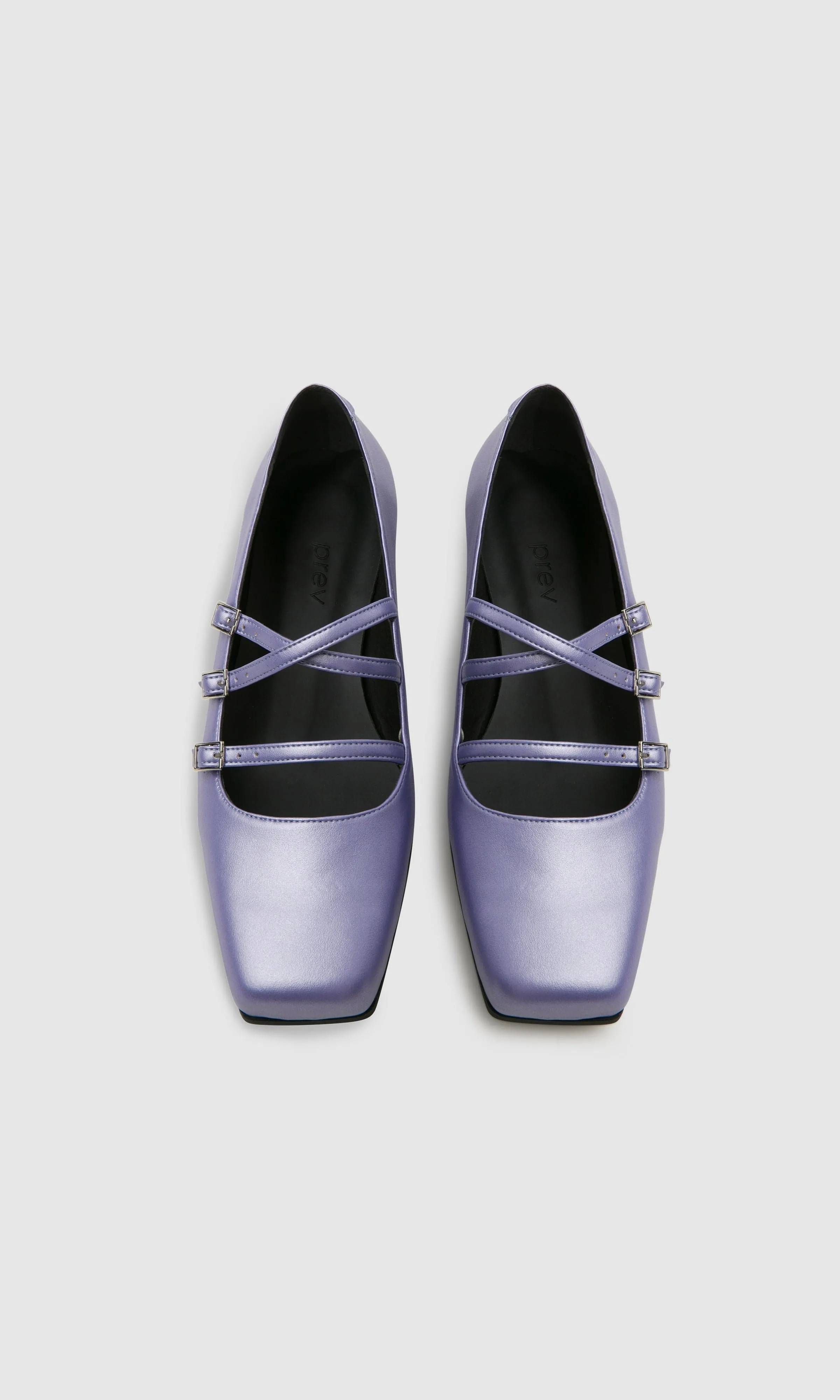 Maria II Pompes Véganes en Cuir de Pomme | Lilas