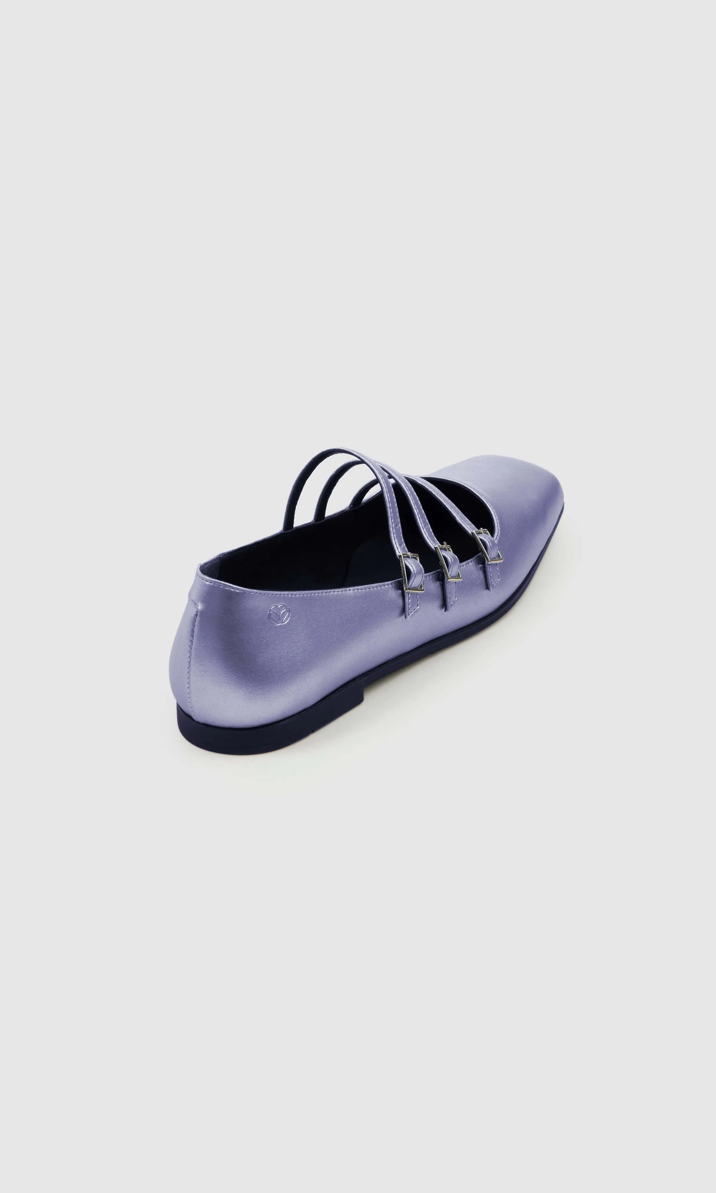 Maria II Pompes Véganes en Cuir de Pomme | Lilas