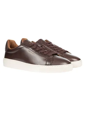 Mc Julien Sneakers en Cuir Espresso