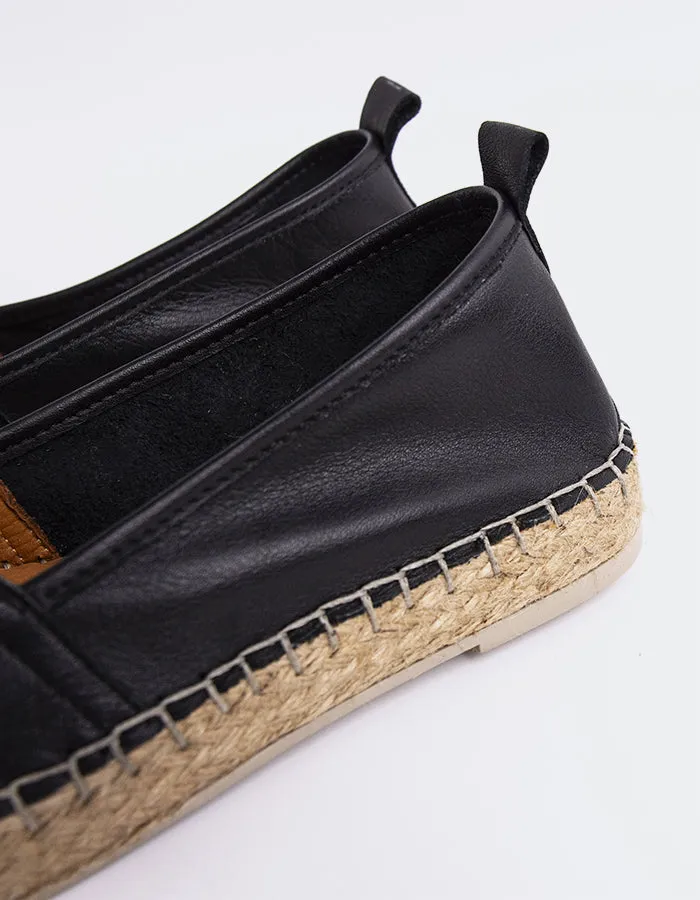Méduse Cuir Noir