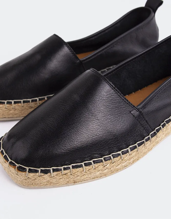 Méduse Cuir Noir