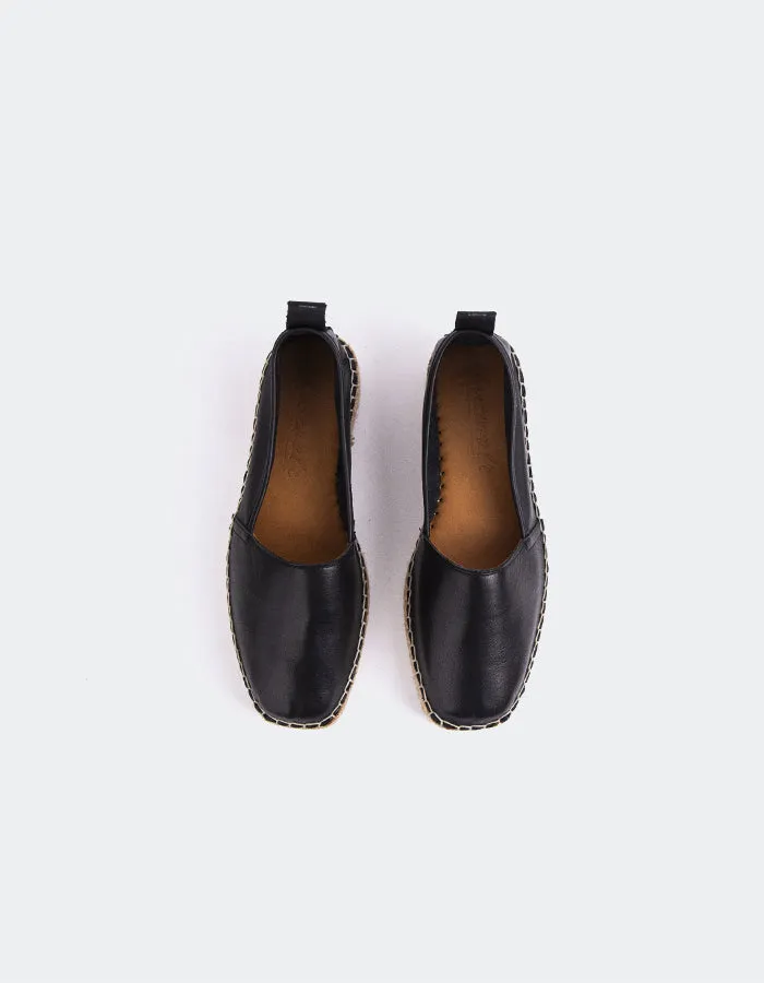 Méduse Cuir Noir
