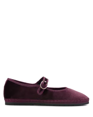 Mel Velours Bordeaux
