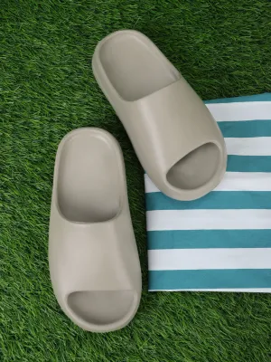 Mocassins en PU Mocha à bout ouvert (TC-RS3091-MOC)