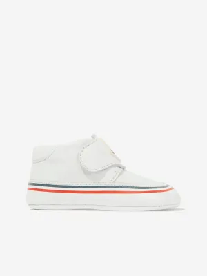 Chaussures Premiers Pas Bébé Moncler Enfant en Blanc
