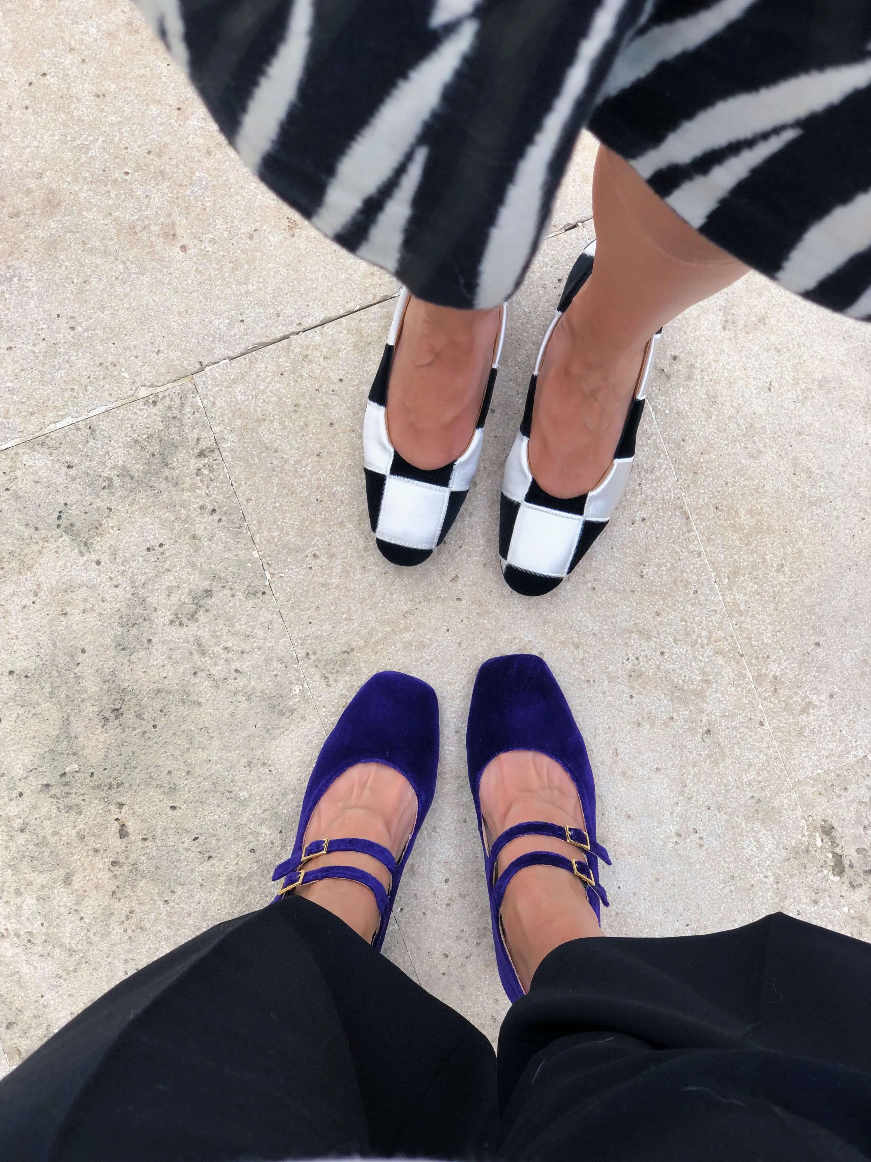 Escarpins à talons en suédine vegan Montmartre | Violet