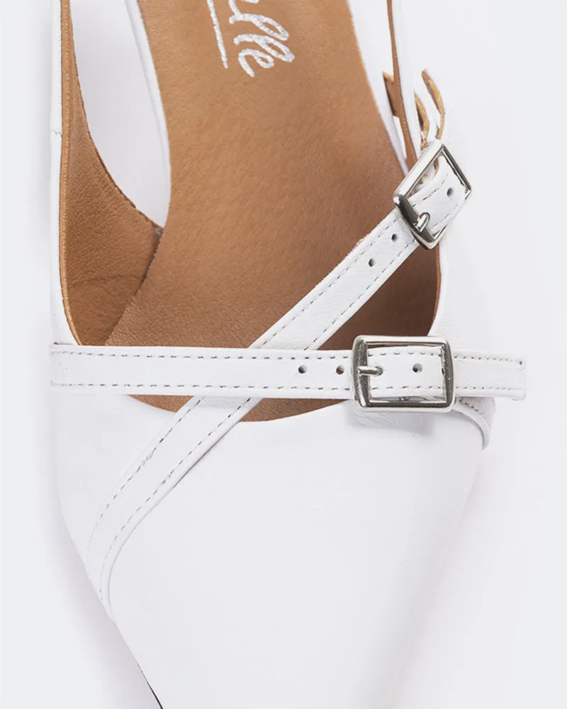 Montrose Cuir Blanc