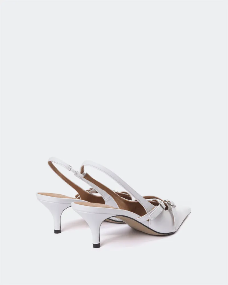 Montrose Cuir Blanc