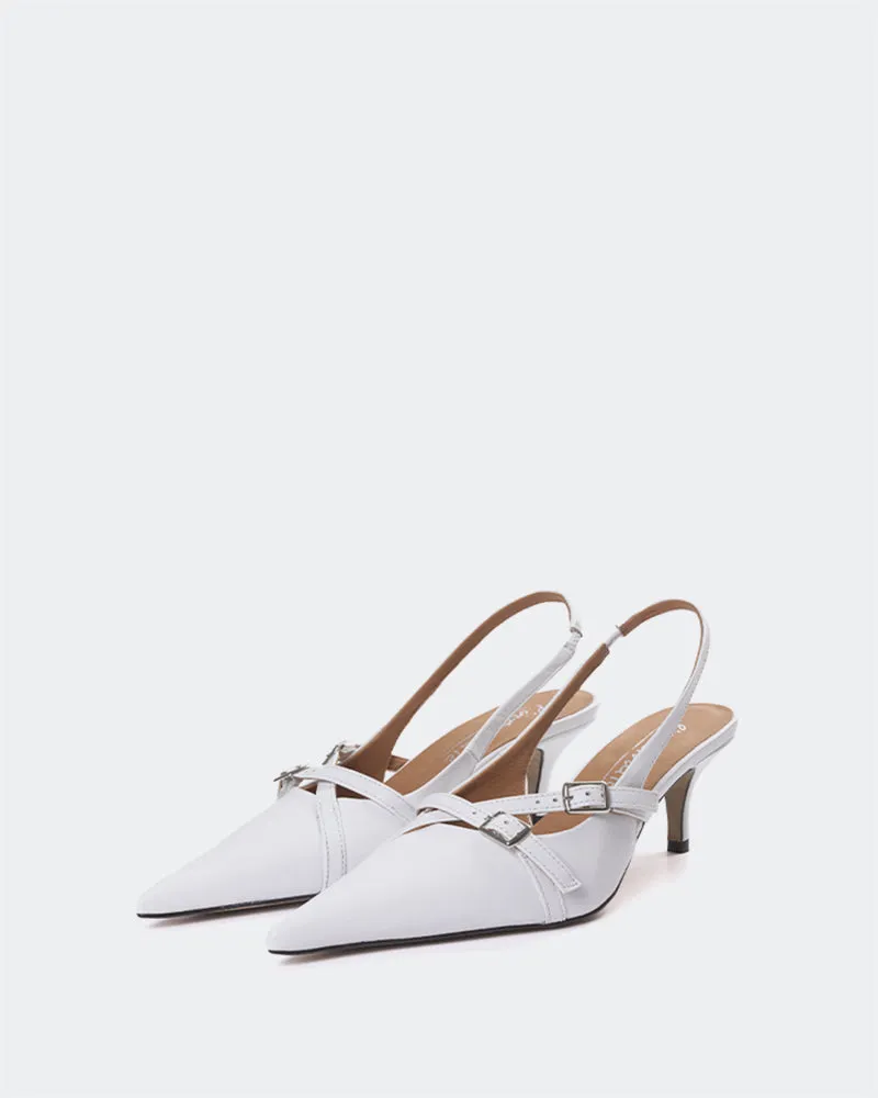 Montrose Cuir Blanc