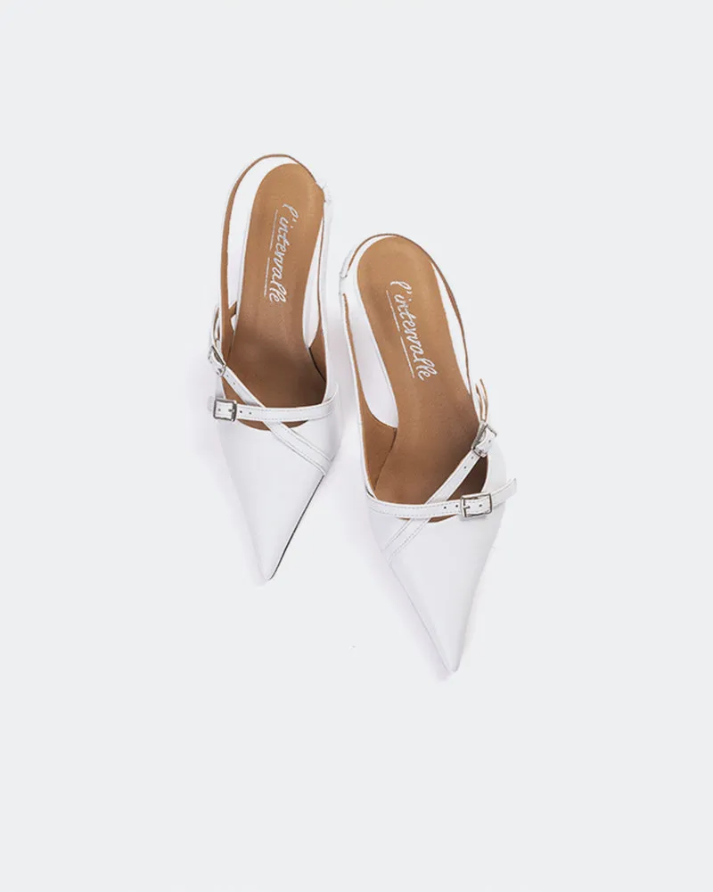 Montrose Cuir Blanc