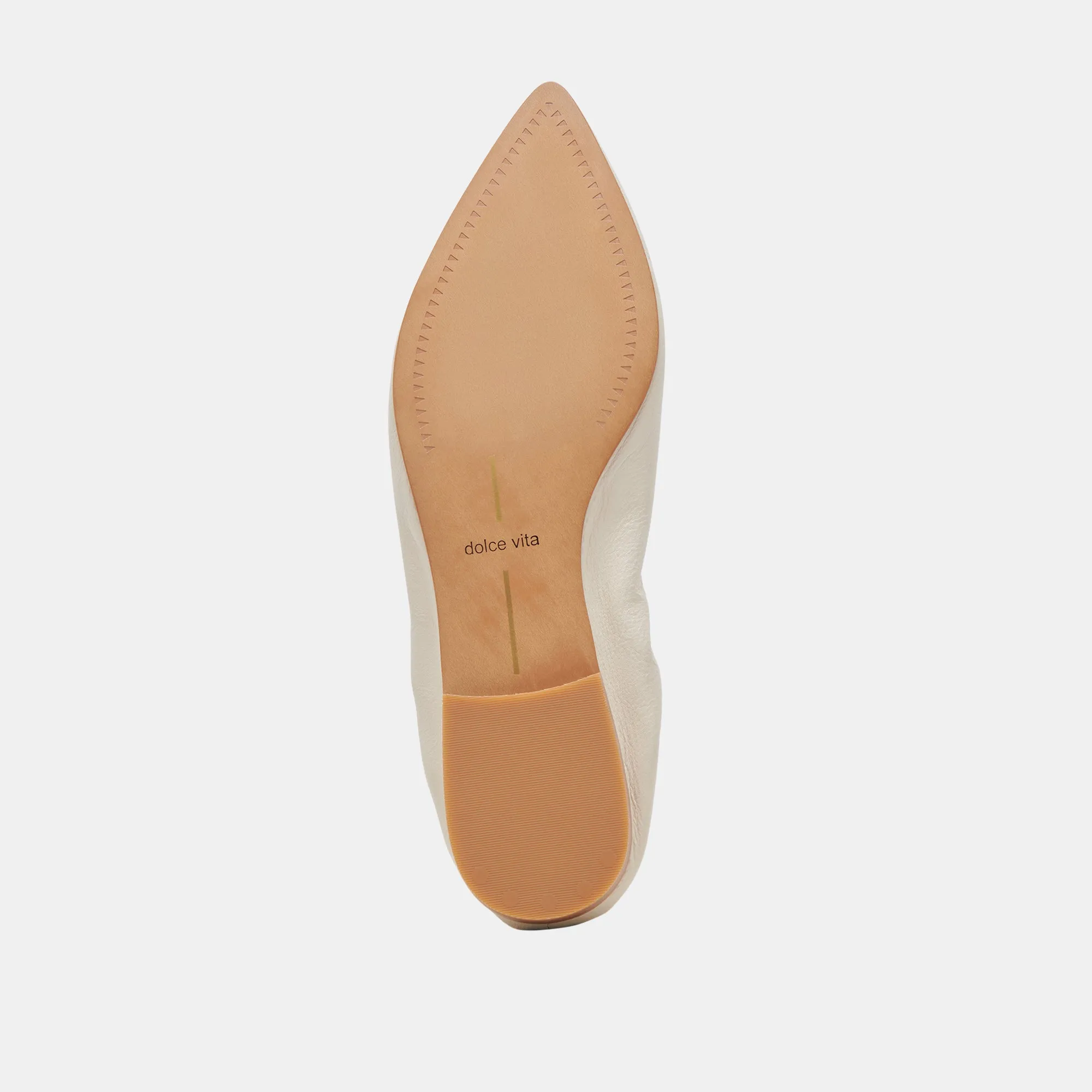 NADAV BALLET FLATS IVOIRE CUIR