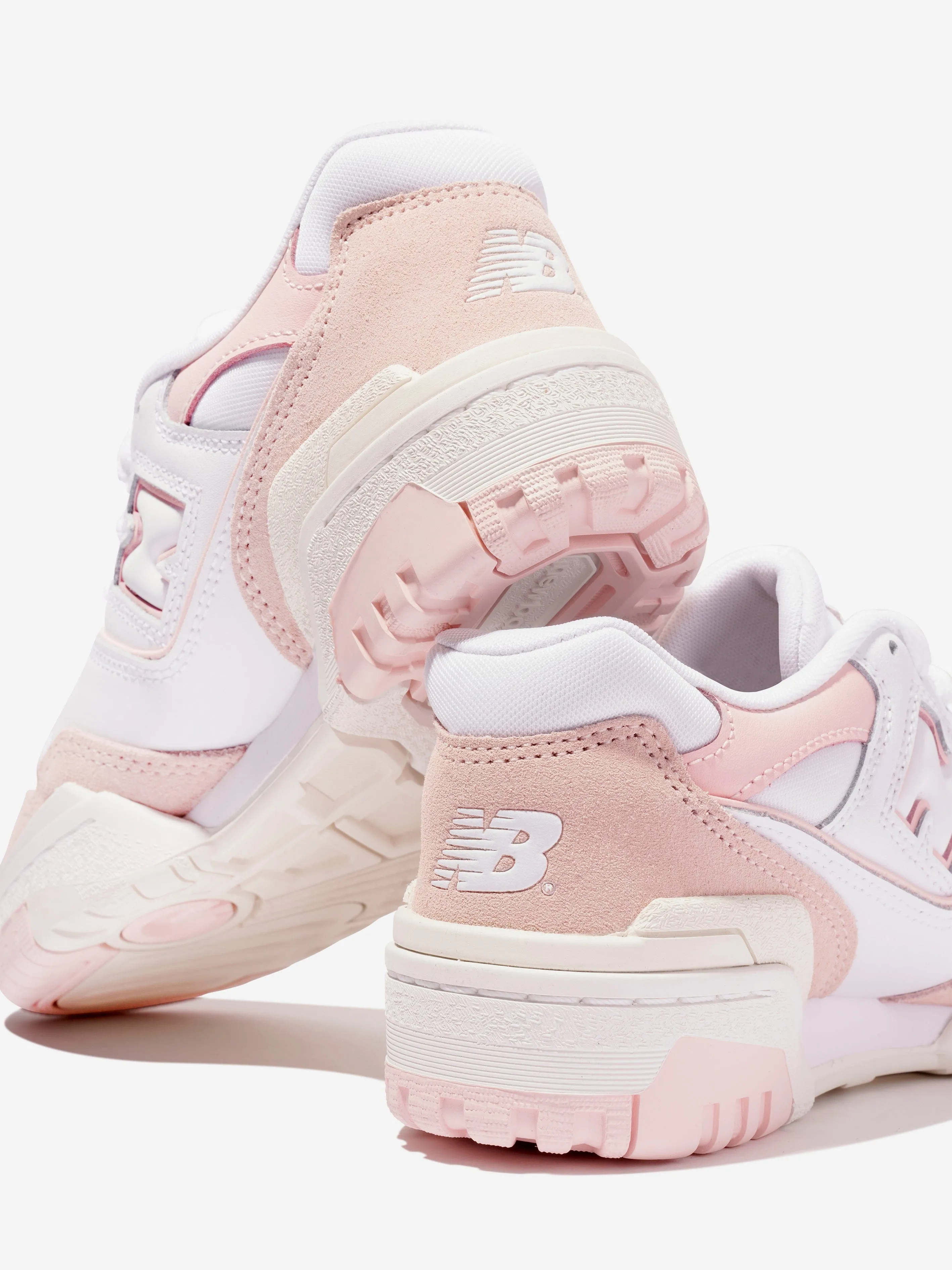New Balance 550 pour Filles avec Logo en Rose