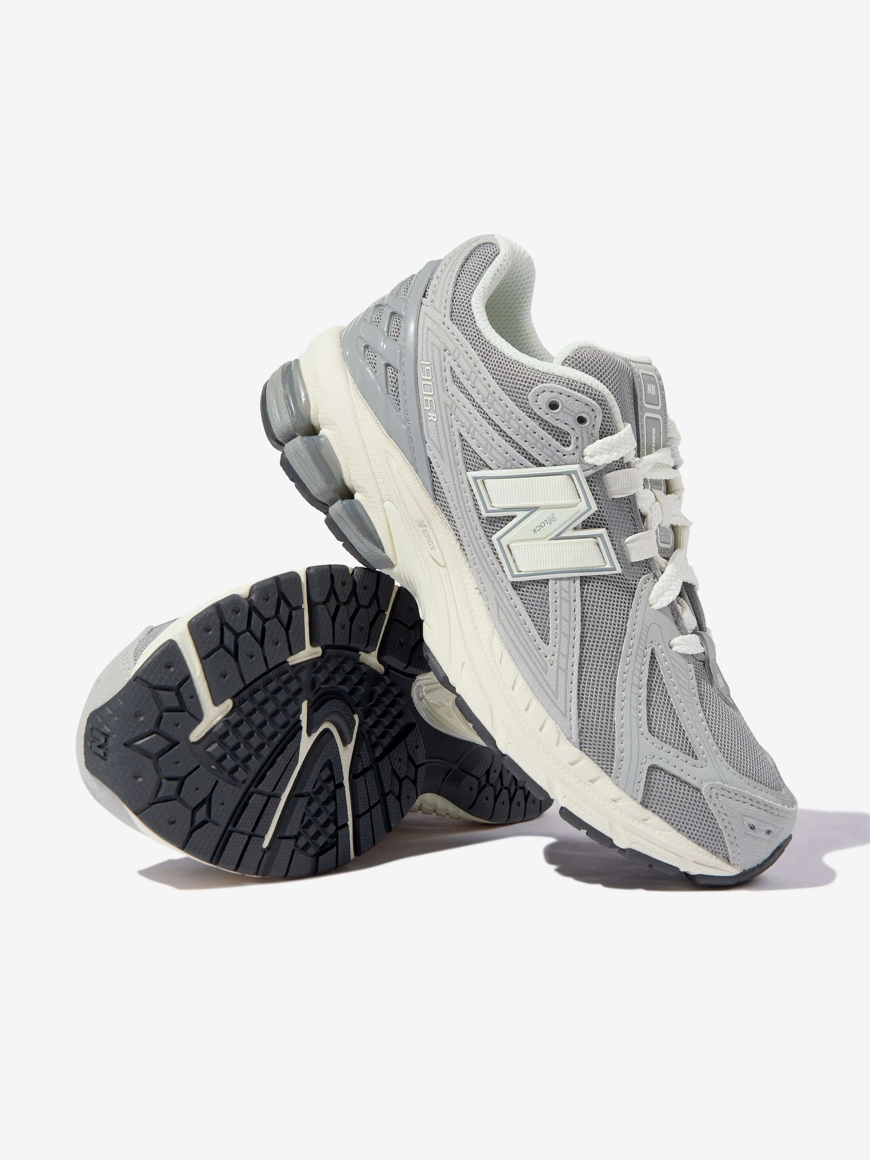 New Balance Kids 1906 Chaussures de Sport en Gris