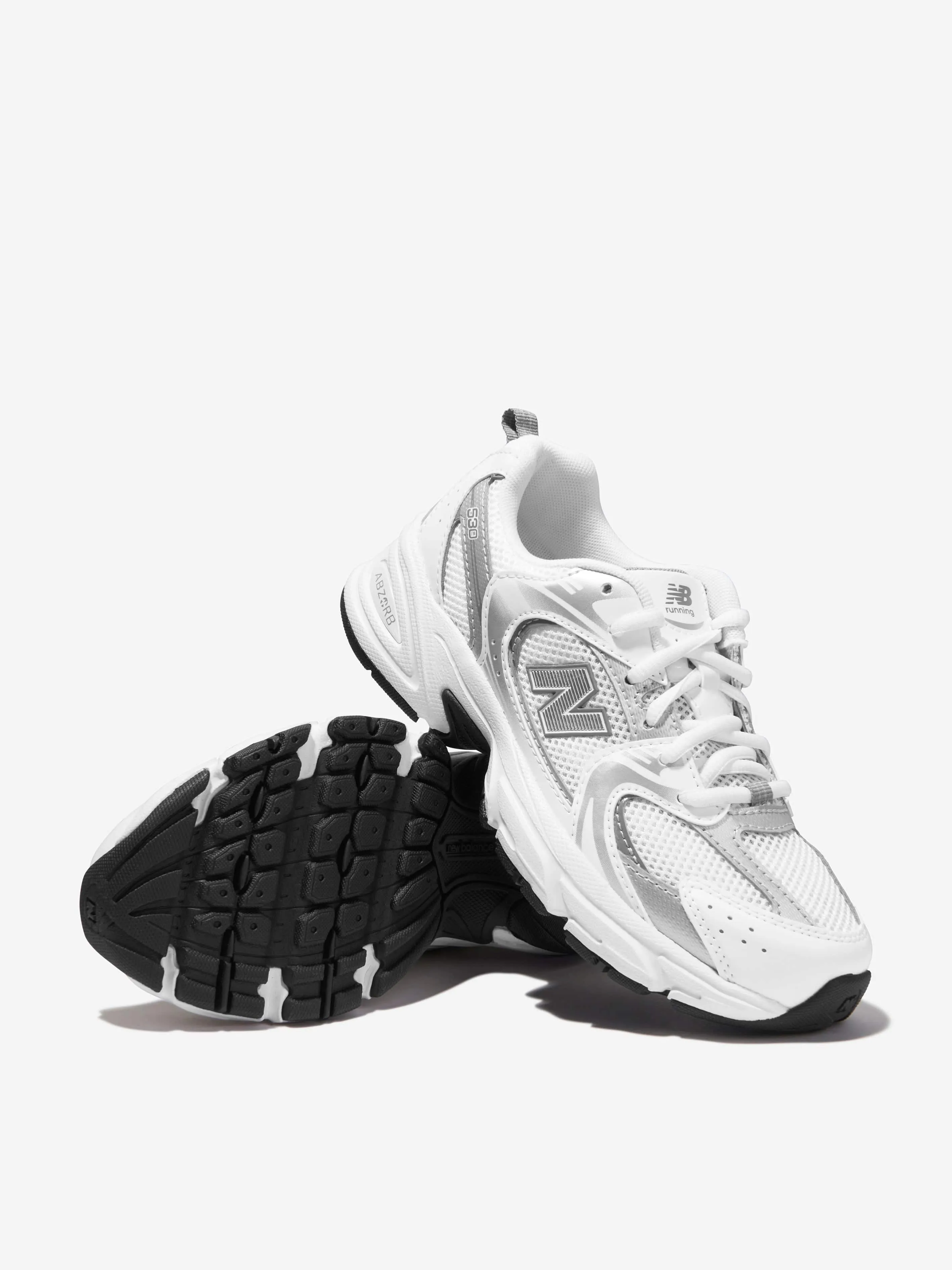 New Balance Kids 530, Baskets Classiques en Blanc