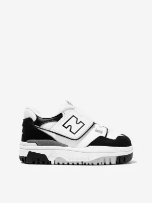 New Balance Kids 550 Baskets à logo en noir