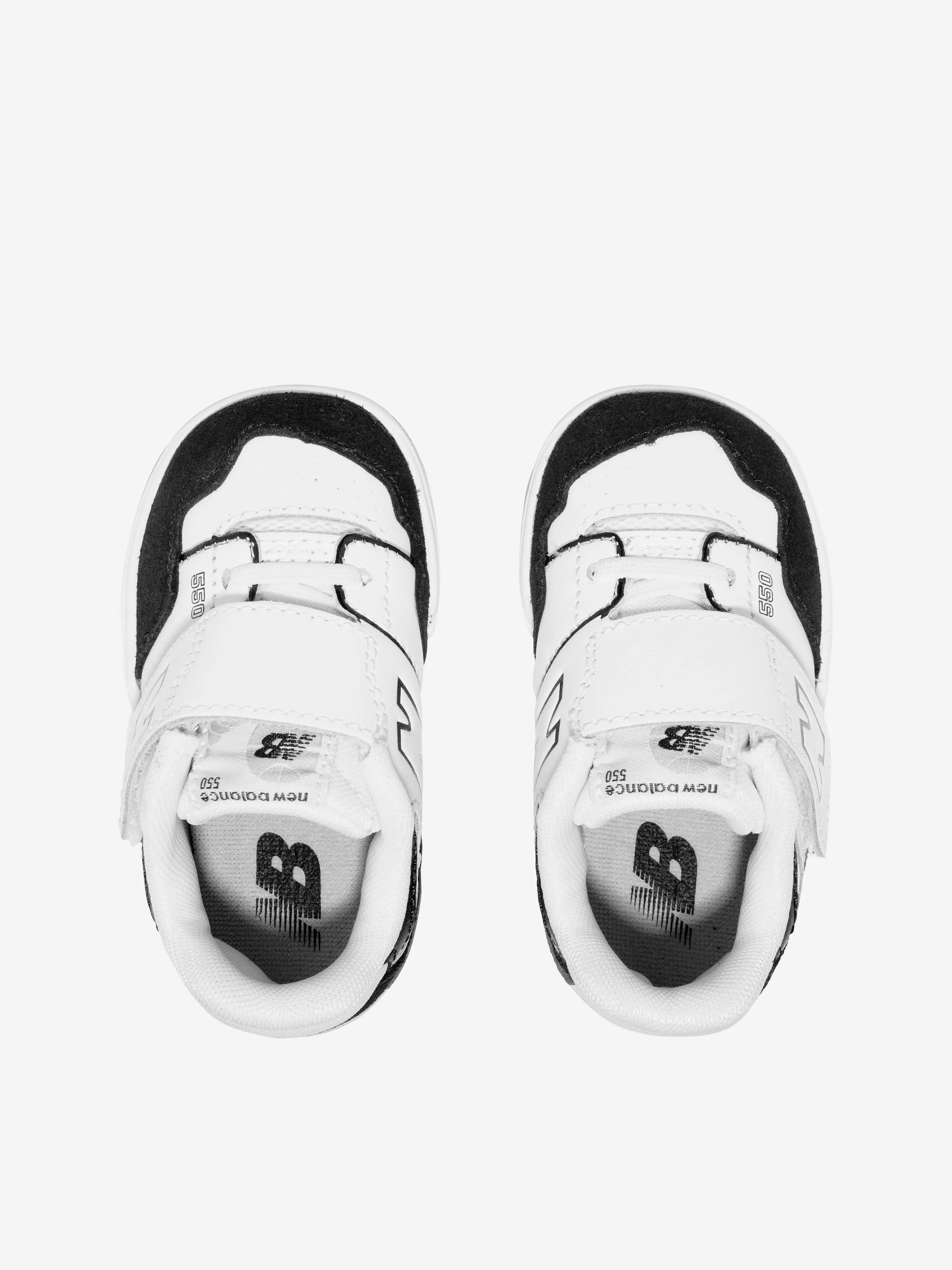 New Balance Kids 550 Baskets à Logo en Noir