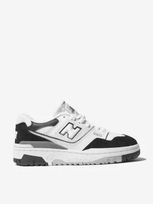 New Balance Kids 550 Chaussures de Sport avec Logo en Noir