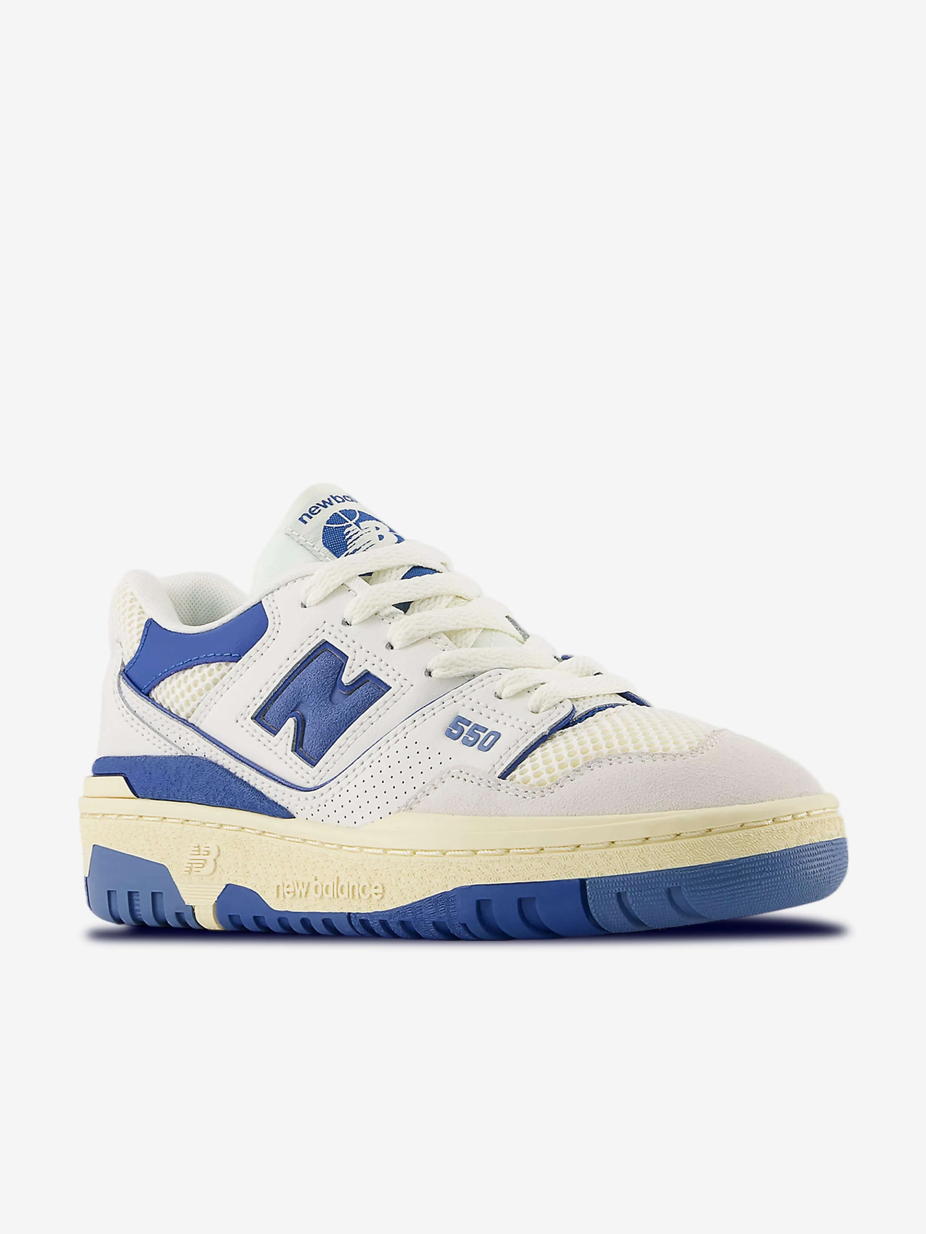 New Balance Kids B550 Chaussures de Sport en Bleu
