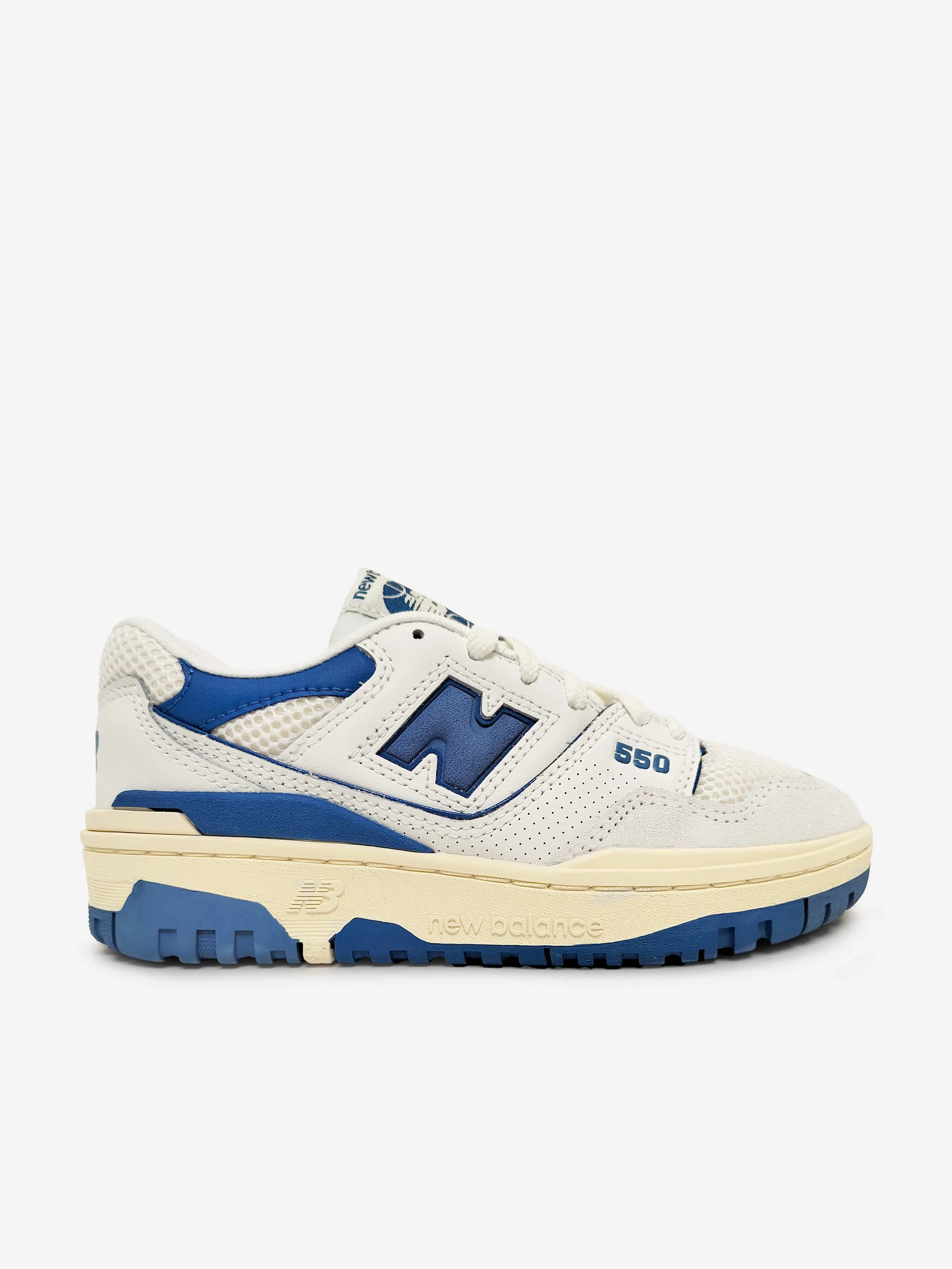 New Balance Kids B550 Chaussures de Sport en Bleu