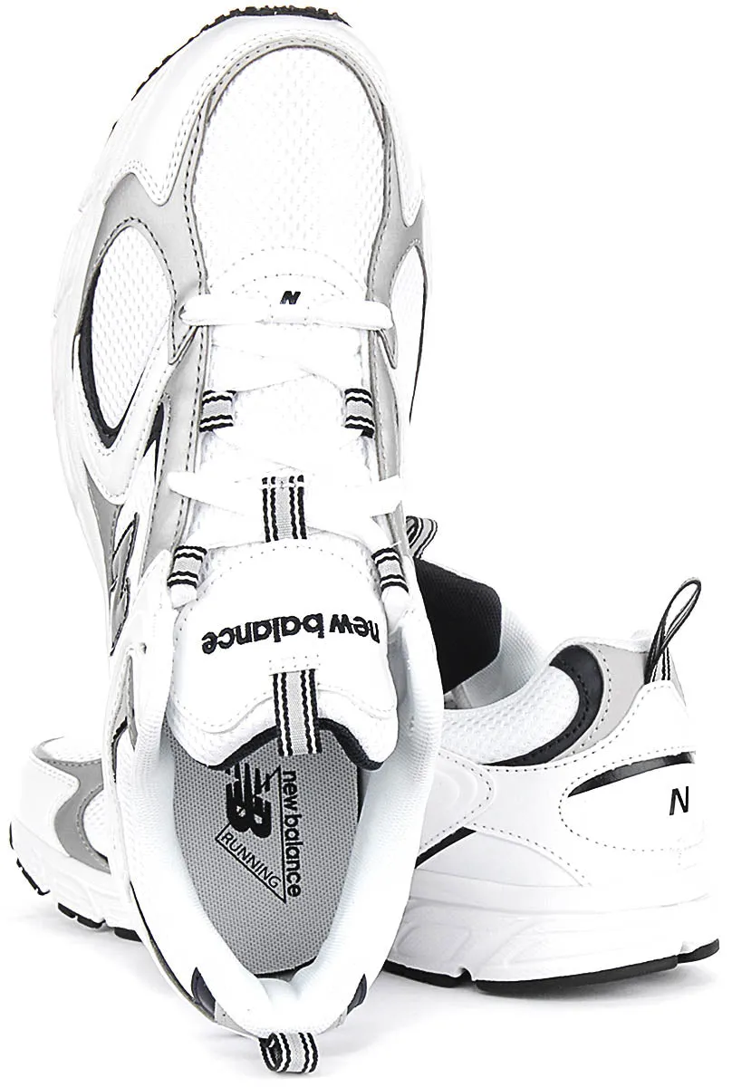 New Balance ML 408A en blanc et bleu marine