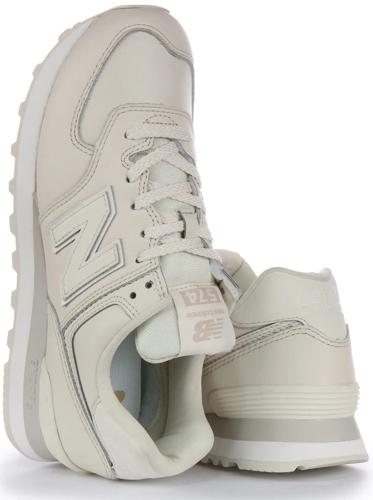 New Balance WL574 IR2 en ivoire pour chaussures femmes New Balance
