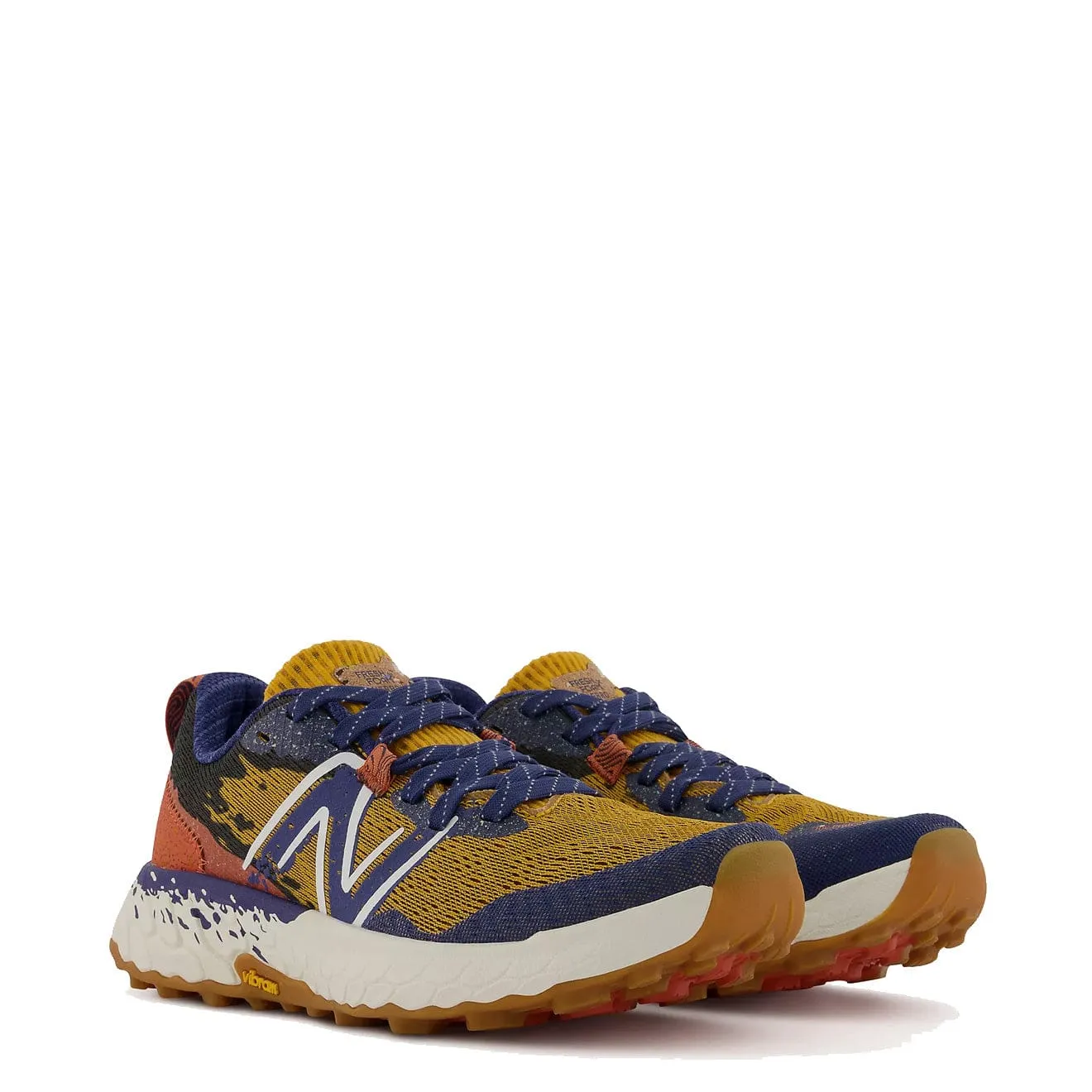 New Balance Femmes Fresh Foam Hierro v7 Heure Dorée / Ombre de Lune / Argile Rouge