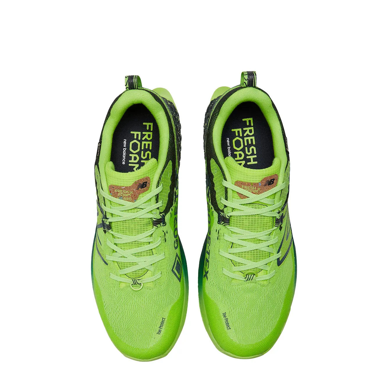 New Balance Femmes Fresh Foam X Hierro v7 GTX Pixel Vert / Indigo Naturel