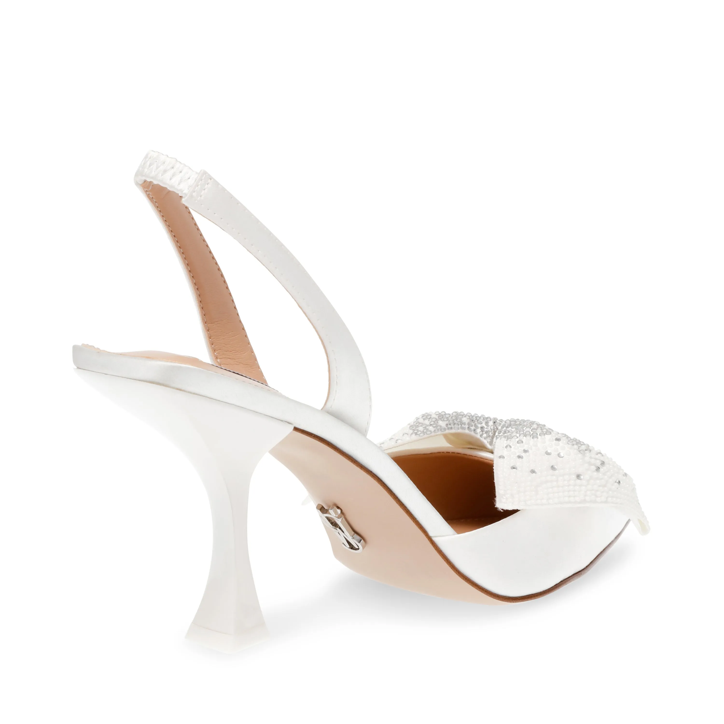 Niteowl-P Sandale IVOIRE SATIN