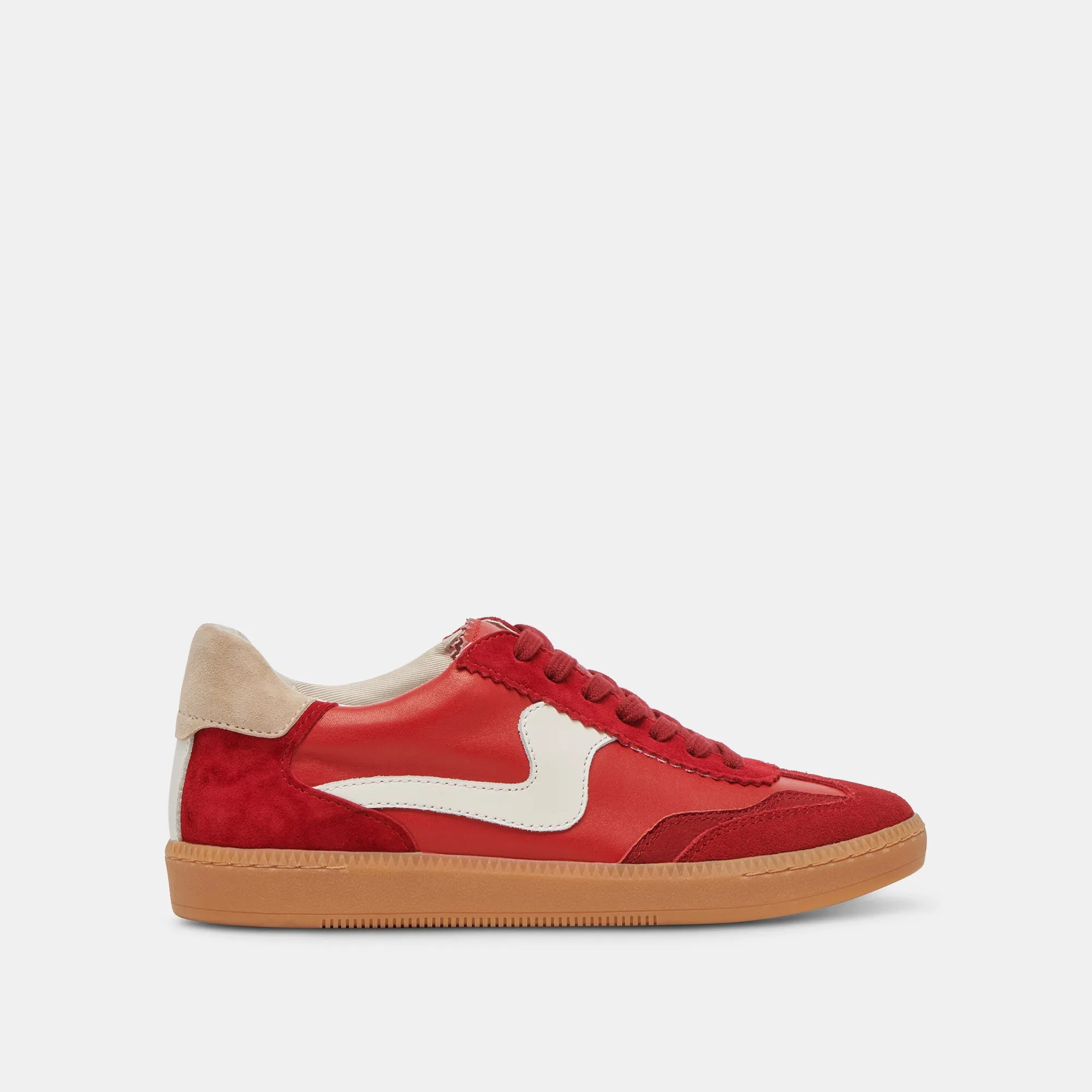SNEAKERS NOTICE SUÈDE CRIMSON