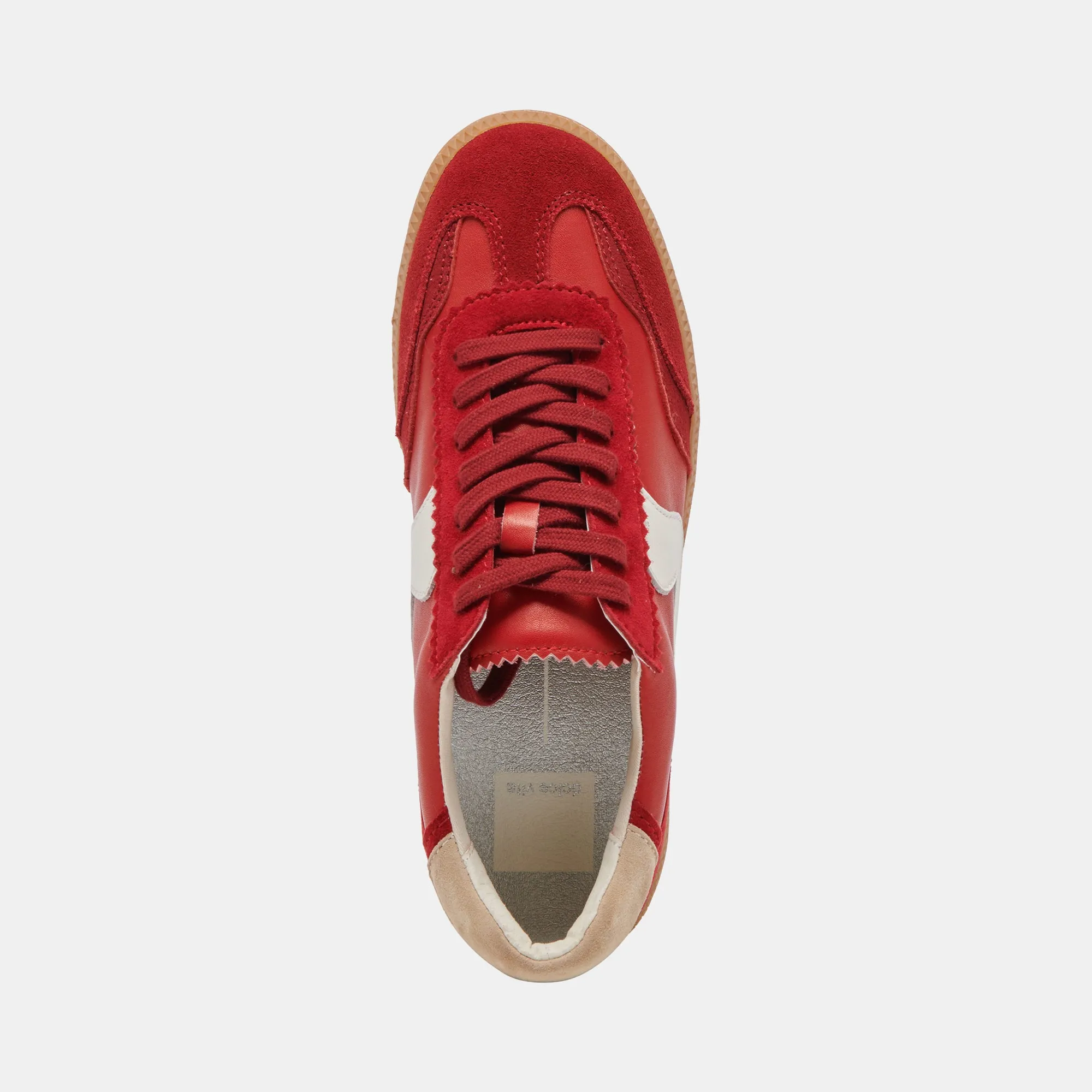 SNEAKERS NOTICE SUÈDE CRIMSON
