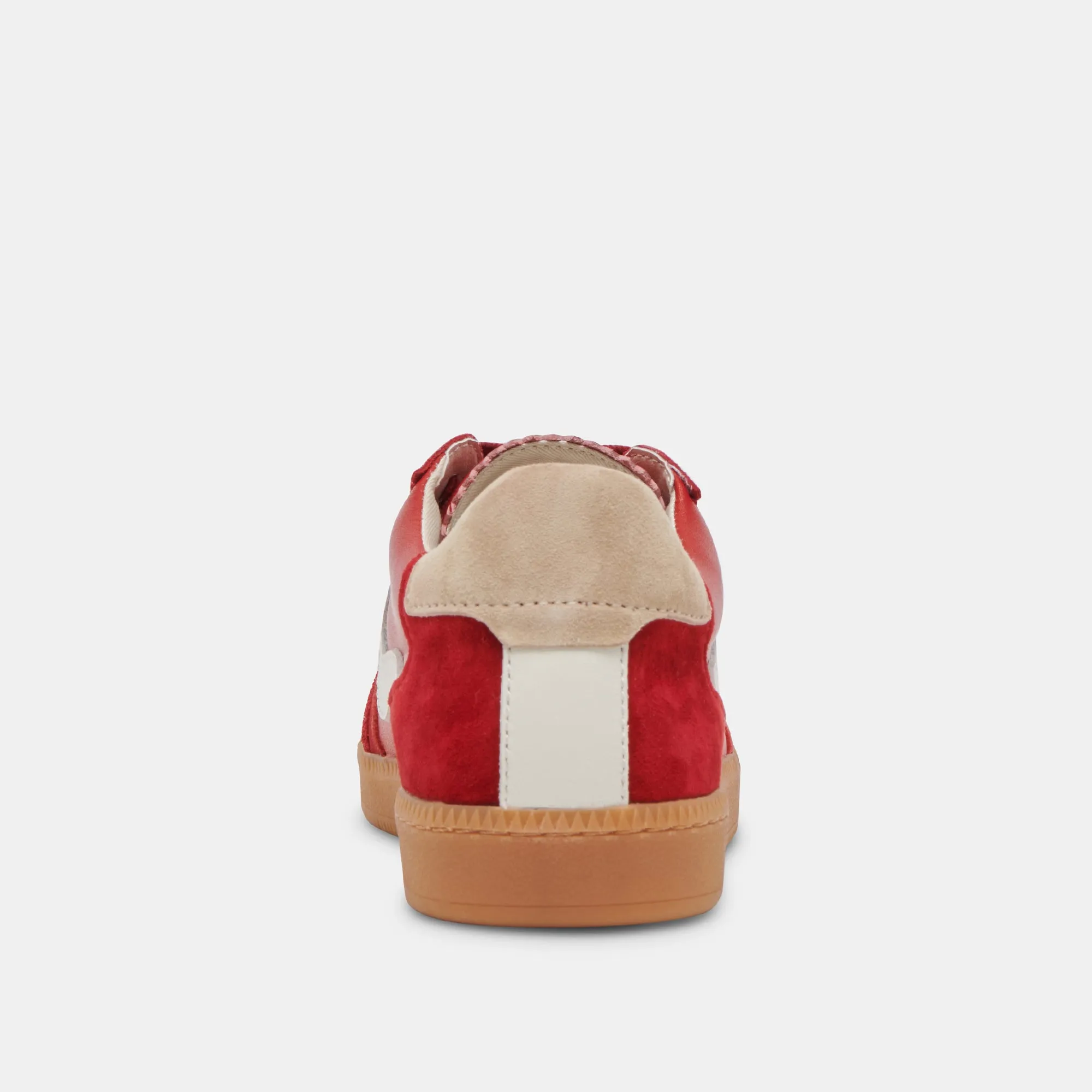 SNEAKERS NOTICE SUÈDE CRIMSON